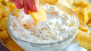 The Best French Onion Dip Recipe [upl. by Nicko]