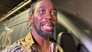 Terence Crawford reacts to Dubois KO of Joshua sends Canelo message on FIGHT [upl. by Drugge699]