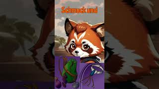 Rucksack und Schmuck fertig vtuber furry redpanda artist art short shorts [upl. by Eintrok881]