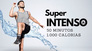 CARDIO EM CASA 50 minutos para queimar 1000 calorias emagrecer sem equipamentos [upl. by Tuhn]