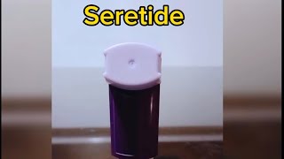 Salmeterolfluticasone 25050mg SERETIDE INHALER [upl. by Yanttirb]