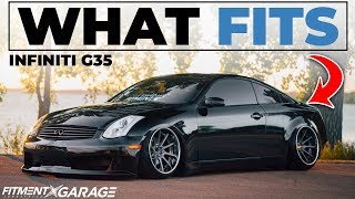 Infiniti G35 Coupe  What Wheels Fit [upl. by Solohcin360]