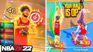 THE 1 ISO BUILD ON NBA 2K22 THE 2WAY SLASHING PLAYMAKER BUILD IS BACK amp BETTER GAME BREAKING [upl. by Mcnalley]