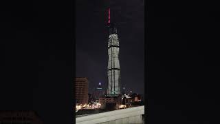 Hari Kebangsaan Malaysia National Day Special Spire LED Lightup PNB Warisan Merdeka 118 Kuala Lumpur [upl. by Husch]