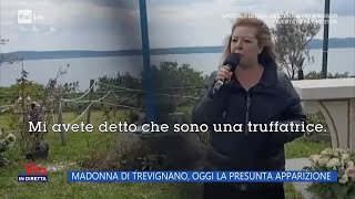 Madonna di Trevignano il giorno della presunta apparizione  La Vita in diretta  03052023 [upl. by Refotsirc]