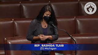 Tlaib Condemns CBP Abuse of Haitian Migrants at Texas Border [upl. by Anair]