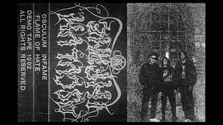 Osculum Infame Gre  Flame of Hate Full demo 1992 [upl. by Strohben]