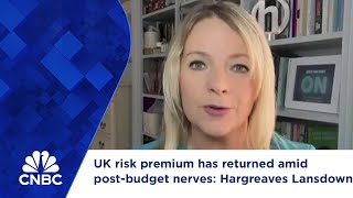 UK risk premium has returned amid postbudget nerves Hargreaves Lansdown [upl. by Hoehne]