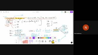 230824 FACTORS amp MULTIPLES LCM Math6 [upl. by Fennelly]