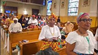 Mass for Dominica in the Bronx New York [upl. by Bores]