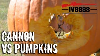 37mm Cannon vs Pumpkins [upl. by Enaoj]