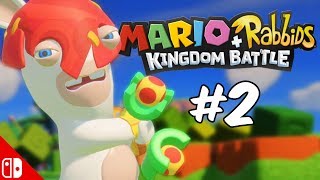 MARIO  RABBIDS KINGDOM BATTLE  Part 2  Nintendo Switch [upl. by Doley]