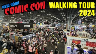 New York comic con 2024 Show Floor Walkthrough  Full Tour  4k [upl. by Noevad]