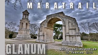 Trail de Glanum 2023 🏛️ 42km➡️2000m↗️↘️  trail peinture et archéologie [upl. by Akli647]