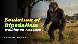 Evolution of Bipedalism Walking on Two Legs  Himan Evolution  Ancient Humans [upl. by Roee233]