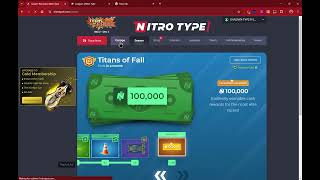 Nitro Type Auto Typer hack 2024 [upl. by Zile586]