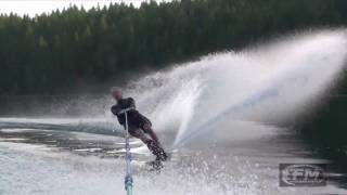 FM Web Cast Clinic  How to Slalom Water Ski  The Direction Drill [upl. by Delwin]