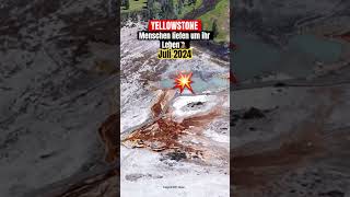 Explosiver Phreatischer Ausbruch im Yellowstone🌋 [upl. by Sisak]