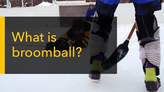 What is Broomball [upl. by Anabahs]