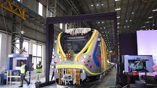 Alstom successfully delivers the first trainset for the Meerut Metro project [upl. by Farl866]