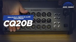 Mezcladora digital de audio marca AllenampHeath modelo CQ20B [upl. by Siouxie]