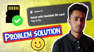 Issue with SD CARD Tap to Fix Problem 100 solution video [upl. by Gerbold]