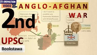 Second Anglo Afghan War  Bookstawa  UPSC [upl. by Jo Ann163]