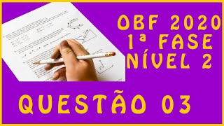 Hidrostática questão 3 da obf 2020 nível 2 1ª fase [upl. by Eimmas]