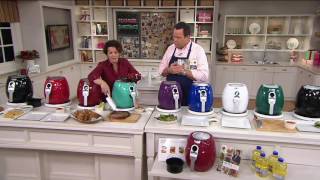 CooksEssentials 3qt Digital Air Fryer w Presets amp Pan on QVC [upl. by Nellad]