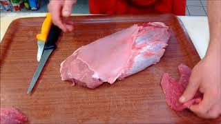 Recette Boucherie Charcuterie  Démontage et épluchage dun Paleron de Bœuf [upl. by Eatnahc551]