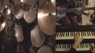 Genesis  In The Cage  3 Sides Live version  Short Solo Excerpt Cover test [upl. by Eynaffit]