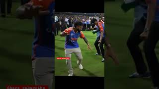 Virat Kohli Rohit Sharma dancing viratkohli rohitsharma viratkohliandklrahul teamindia [upl. by Samella]