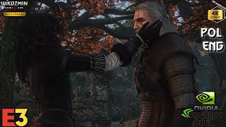 Geralt E3 2014  Ktokolwiek widział ktokolwiek wie  NEXTGEN【Wiedźmin 3】【The Witcher 3】【4K60FPS】 [upl. by Basilio]