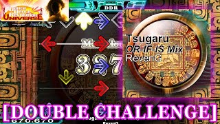 【DDR UNIVERSE1】 Tsugaru ORIFIS Mix DOUBLE CHALLENGEONI 譜面確認＋クラップ [upl. by Belldame]