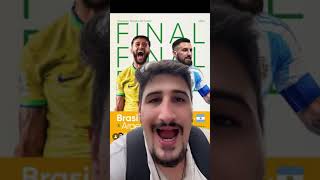 BRASIL X ARGENTINA NA FINAL DA COPA DO MUNDO DE FUTSAL [upl. by Amery]