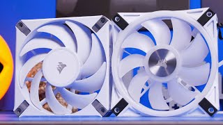 Corsair AF120 Elite Fans vs QL120 Fans  Yes its illogical but watch it anyway [upl. by Yelyab84]