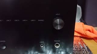 onkyo A9010 Integrated Stereo Amplifier [upl. by Dabbs295]