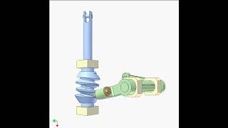 Globoid Worm And Pin Drive [upl. by Anelegna]