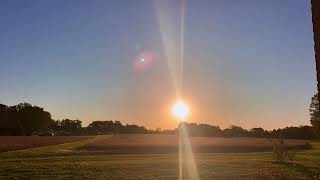 Ohio farm sunrise 🌅 5 October 2024 [upl. by Chien]