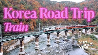 KOREA ROAD TRIP TRAIN Road to Romance ROADTOROMANCE Vtrain Gtrain [upl. by Conney]