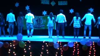 INVERTIS UNIVERSITY GROUP DANCE BY MBA STUDS 20122014  JAYANT MATHUR [upl. by Emmy]