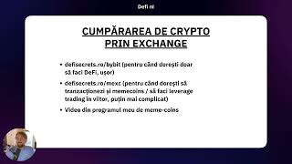 4 Cumpărați Crypto printrun Exchange [upl. by Phyllys]