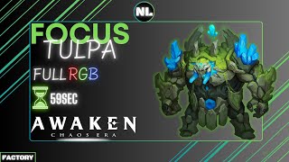 Awaken Chaos Era  Focus Tulpa  HELL 8  59sec  100 RGB  100 Auto 100 Safe [upl. by Eivlys]