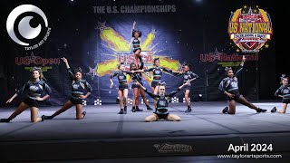 USCA US National Cheer amp Dance Championship April 2024  Wellington Allstars Double Downs [upl. by Siryt]