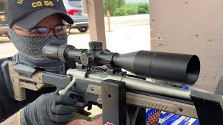 Howa 223 bolt action I built Range test oryx chassis vortex diamondback tacticle scope ffp 624x [upl. by Suiramed419]