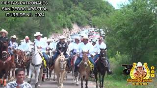 1° PARTE FIESTAS PATRONALES SAN PEDRO APOSTOL ITURBIDE NUEVO LEON 2024 [upl. by Sylvan632]