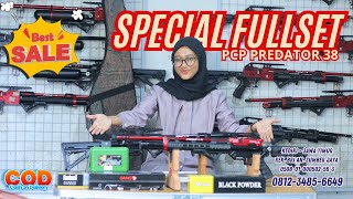 Senapan Angin PCP Predator OD 38 Paket Fullset [upl. by Keven515]