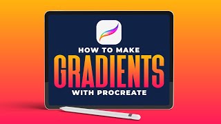 How To Make A Gradient In Procreate [upl. by Kovacev274]