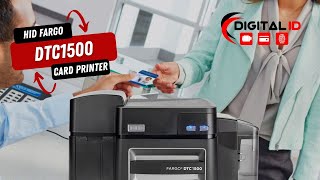 Affordable amp Efficient HID FARGO DTC1500 ID Card Printer  HighQuality Printing for ID Cards [upl. by Noemys]