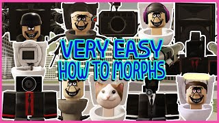 Roblox  NEW UPDATE MORE MORPHS in LAVATORY WAR ROLEPLAY [upl. by Nivlag]